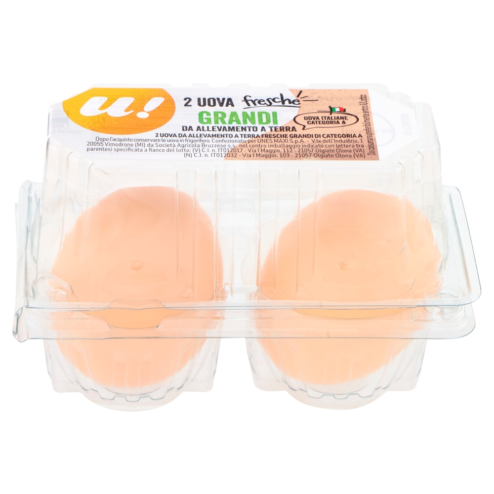 2 Uova Fresche Grandi U!